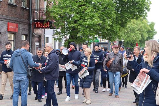 Zamiast Trzaskowskiego Chełm odwiedziła europosłanka Marta Wcisło [GALERIA ZDJĘĆ]