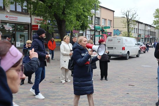 Zamiast Trzaskowskiego Chełm odwiedziła europosłanka Marta Wcisło [GALERIA ZDJĘĆ]