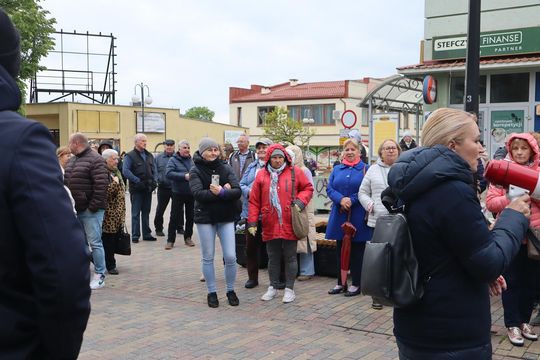 Zamiast Trzaskowskiego Chełm odwiedziła europosłanka Marta Wcisło [GALERIA ZDJĘĆ]