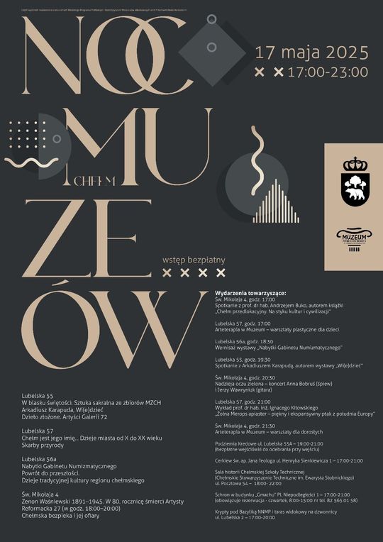 Noc Muzeów w Chełmie. Wystawy, zwiedzanie krypt pod bazyliką i wiele innych atrakcji [GALERIA ZDJĘĆ]