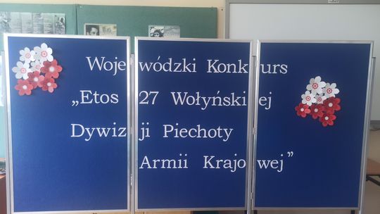 Dubienka. I Wojewódzki Konkurs Etos 27 Wołyńskiej Dywizji Piechoty Armii Krajowej [GALERIA ZDJĘĆ]