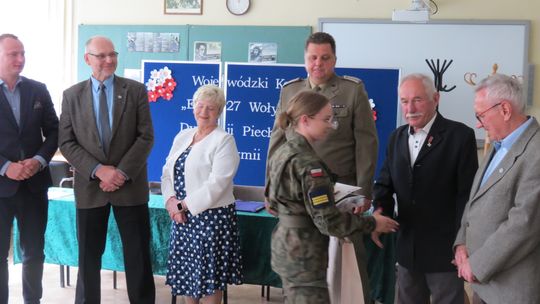 Dubienka. I Wojewódzki Konkurs Etos 27 Wołyńskiej Dywizji Piechoty Armii Krajowej [GALERIA ZDJĘĆ]