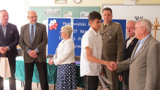 Dubienka. I Wojewódzki Konkurs Etos 27 Wołyńskiej Dywizji Piechoty Armii Krajowej [GALERIA ZDJĘĆ]