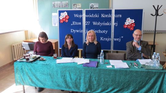 Dubienka. I Wojewódzki Konkurs Etos 27 Wołyńskiej Dywizji Piechoty Armii Krajowej [GALERIA ZDJĘĆ]