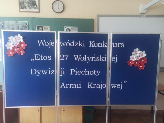 Dubienka. I Wojewódzki Konkurs Etos 27 Wołyńskiej Dywizji Piechoty Armii Krajowej [GALERIA ZDJĘĆ]