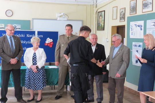Dubienka. I Wojewódzki Konkurs Etos 27 Wołyńskiej Dywizji Piechoty Armii Krajowej [GALERIA ZDJĘĆ]