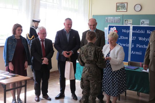 Dubienka. I Wojewódzki Konkurs Etos 27 Wołyńskiej Dywizji Piechoty Armii Krajowej [GALERIA ZDJĘĆ]
