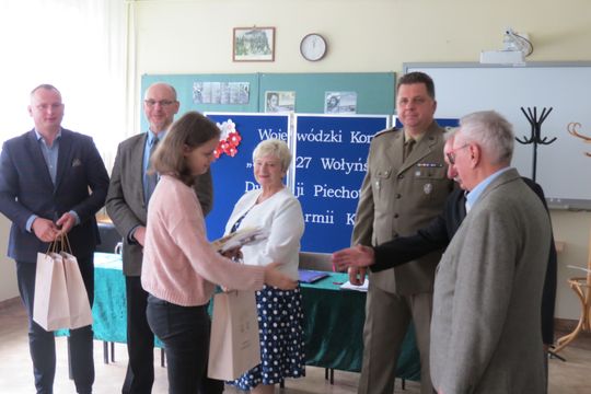 Dubienka. I Wojewódzki Konkurs Etos 27 Wołyńskiej Dywizji Piechoty Armii Krajowej [GALERIA ZDJĘĆ]