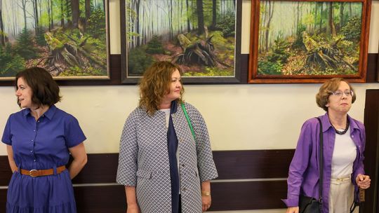 Plenerowe Reminiscencje – wystawa grupy artystycznej Alternatywa w Chełmskim Domu Kultury [GALERIA ZDJĘĆ]