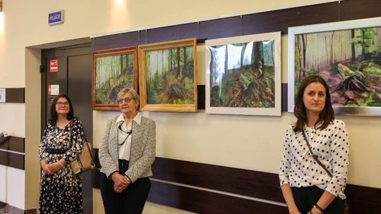 Plenerowe Reminiscencje – wystawa grupy artystycznej Alternatywa w Chełmskim Domu Kultury [GALERIA ZDJĘĆ]