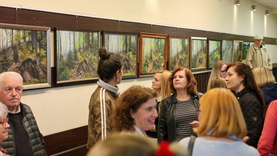 Plenerowe Reminiscencje – wystawa grupy artystycznej Alternatywa w Chełmskim Domu Kultury [GALERIA ZDJĘĆ]