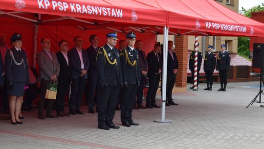 Powiatowe Obchody Dnia Strażaka w Krasnymstawie [GALERIA ZDJĘĆ]