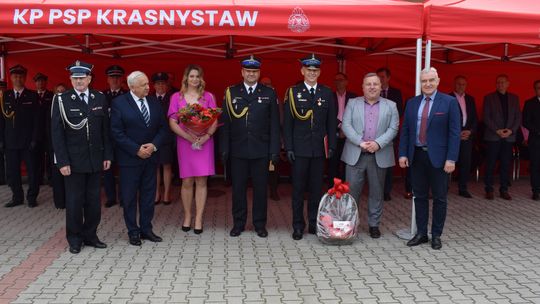 Powiatowe Obchody Dnia Strażaka w Krasnymstawie [GALERIA ZDJĘĆ]