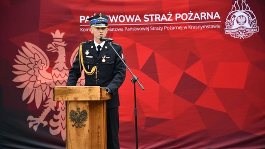 Powiatowe Obchody Dnia Strażaka w Krasnymstawie [GALERIA ZDJĘĆ]