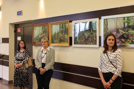 Plenerowe Reminiscencje – wystawa grupy artystycznej Alternatywa w Chełmskim Domu Kultury [GALERIA ZDJĘĆ]