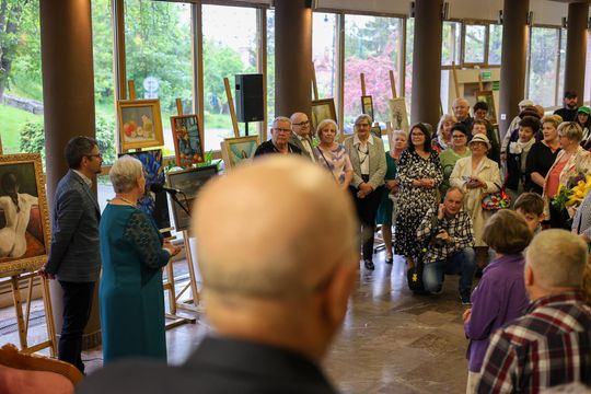 Plenerowe Reminiscencje – wystawa grupy artystycznej Alternatywa w Chełmskim Domu Kultury [GALERIA ZDJĘĆ]