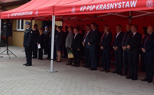 Powiatowe Obchody Dnia Strażaka w Krasnymstawie [GALERIA ZDJĘĆ]
