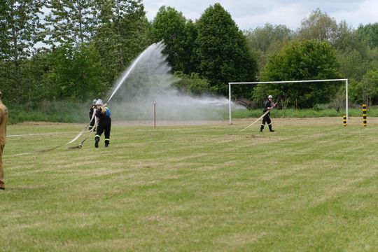 Gmina Wojsławice. Gminne Zawody Sportowo-Pożarnicze [GALERIA ZDJĘĆ]