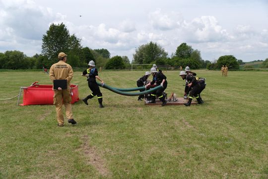 Gmina Wojsławice. Gminne Zawody Sportowo-Pożarnicze [GALERIA ZDJĘĆ]