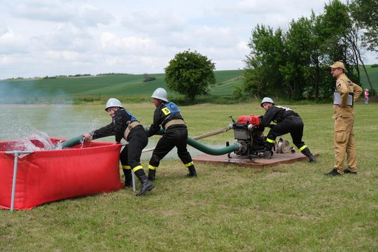 Gmina Wojsławice. Gminne Zawody Sportowo-Pożarnicze [GALERIA ZDJĘĆ]
