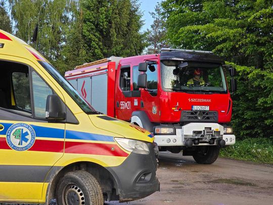 Wędkarz śmigłowcem LPR zabrany do szpitala. Łowił z łódki na Jeziorze Wytyckim [ZDJĘCIA]