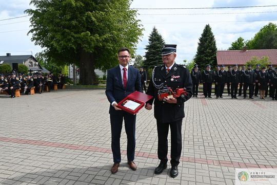 Gm. Krasnystaw. Jubileusz OSP w Małochwieju Dużym [GALERIA ZDJĘĆ]