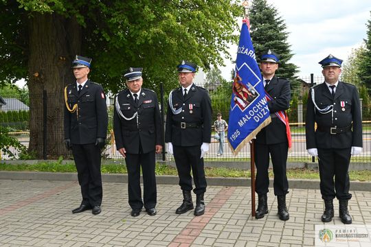 Gm. Krasnystaw. Jubileusz OSP w Małochwieju Dużym [GALERIA ZDJĘĆ]