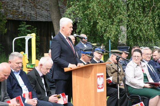 Gm. Krasnystaw. Jubileusz OSP w Małochwieju Dużym [GALERIA ZDJĘĆ]