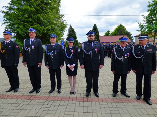 Gm. Krasnystaw. Jubileusz OSP w Małochwieju Dużym [GALERIA ZDJĘĆ]