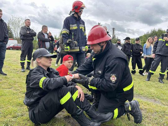 Zawody strażackie ochotniczych drużyn gminy Dorohusk i Ruda Huta [GALERIA ZDJĘĆ]
