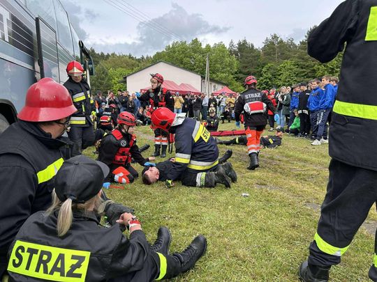 Zawody strażackie ochotniczych drużyn gminy Dorohusk i Ruda Huta [GALERIA ZDJĘĆ]