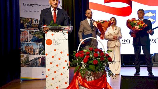 Uroczyste obchody 35-lecia samorządu terytorialnego w Krasnymstawie [GALERIA ZDJĘĆ]