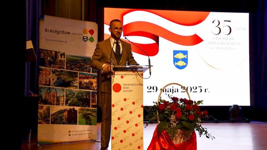 Uroczyste obchody 35-lecia samorządu terytorialnego w Krasnymstawie [GALERIA ZDJĘĆ]