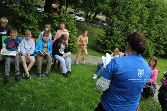 Chełm. Akcja Głośnego Czytania Poezji Jana Kochanowskiego [GALERIA ZDJĘĆ]