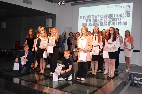 Chełm. III Powiatowy Konkurs Literacki – „Biblionerzy na szóstkę” [GALERIA ZDJĘĆ]