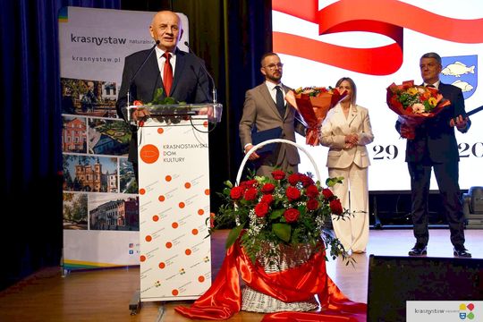 Uroczyste obchody 35-lecia samorządu terytorialnego w Krasnymstawie [GALERIA ZDJĘĆ]