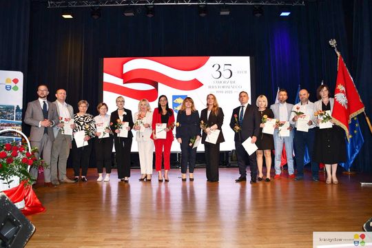 Uroczyste obchody 35-lecia samorządu terytorialnego w Krasnymstawie [GALERIA ZDJĘĆ]