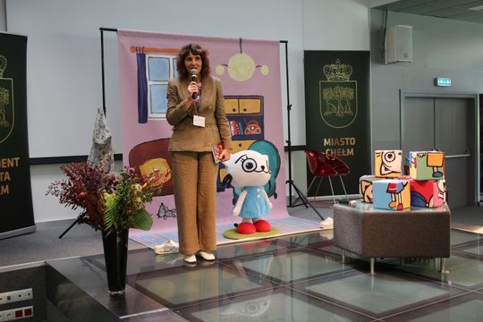 Trwają Chełmskie Targi Książki - Wieczorkowski, Bednarek, Chełmska legenda. W cieniu trzech dębów [GALERIA ZDJĘĆ]