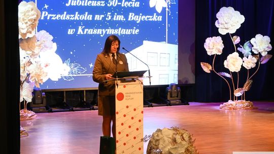 Złoty Jubileusz Przedszkola nr 5 im. „Bajeczka” w Krasnymstawie [GALERIA ZDJĘĆ]