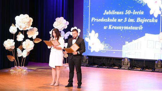 Złoty Jubileusz Przedszkola nr 5 im. „Bajeczka” w Krasnymstawie [GALERIA ZDJĘĆ]