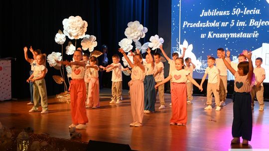 Złoty Jubileusz Przedszkola nr 5 im. „Bajeczka” w Krasnymstawie [GALERIA ZDJĘĆ]