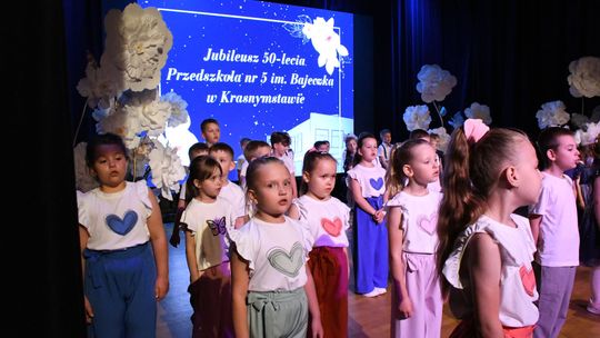 Złoty Jubileusz Przedszkola nr 5 im. „Bajeczka” w Krasnymstawie [GALERIA ZDJĘĆ]