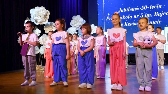 Złoty Jubileusz Przedszkola nr 5 im. „Bajeczka” w Krasnymstawie [GALERIA ZDJĘĆ]