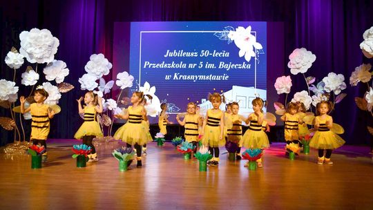 Złoty Jubileusz Przedszkola nr 5 im. „Bajeczka” w Krasnymstawie [GALERIA ZDJĘĆ]