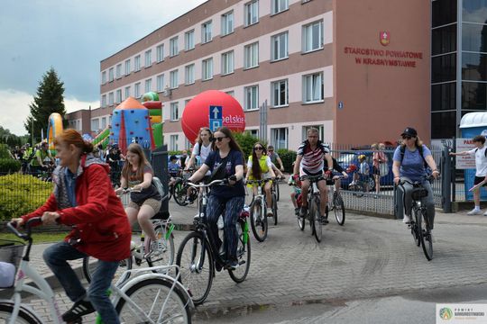 Pow. krasnostawski. Rowerowy Dzień Dziecka w Kraszczadach [GALERIA ZDJĘĆ]