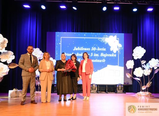 Złoty Jubileusz Przedszkola nr 5 im. „Bajeczka” w Krasnymstawie [GALERIA ZDJĘĆ]