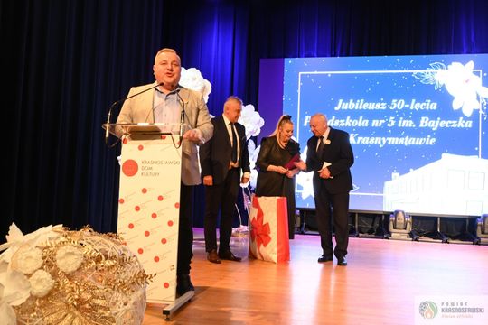 Złoty Jubileusz Przedszkola nr 5 im. „Bajeczka” w Krasnymstawie [GALERIA ZDJĘĆ]