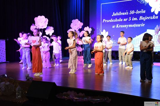Złoty Jubileusz Przedszkola nr 5 im. „Bajeczka” w Krasnymstawie [GALERIA ZDJĘĆ]