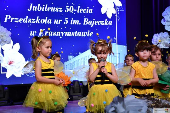 Złoty Jubileusz Przedszkola nr 5 im. „Bajeczka” w Krasnymstawie [GALERIA ZDJĘĆ]