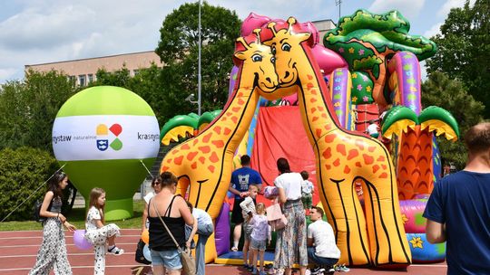 Krasnystaw. Dzień Dziecka z Cersanit - dużo atrakcji i szaleństwo podczas piana party [GALERIA ZDJĘĆ]